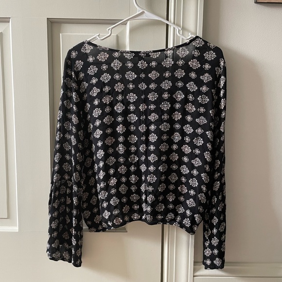 American Eagle Crop Blouse - Picture 6 of 7